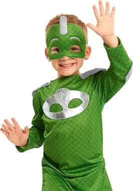 PJ Masks Turbo Blast Dress Up Set Gekko 24864 Casual Multicolor Size 4-6X NWT